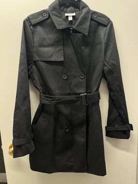 Philip Lim 3.1 Black Belted Trenchcoat